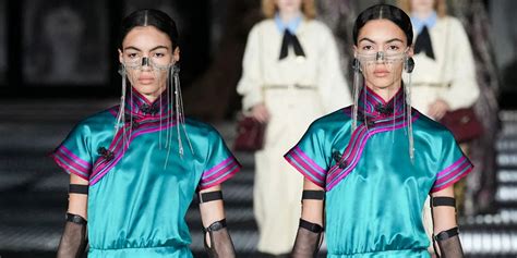 Défilé Gucci : les jumeaux sur le catwalk